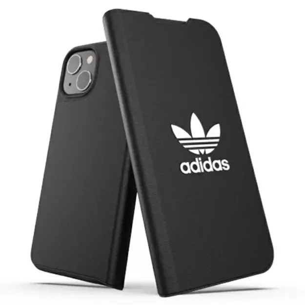 Adidas OR Booklet Case BASIC iPhone 13 6,1  czarno biały/black white 47086