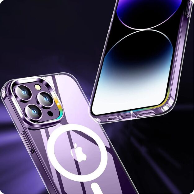 Tech-Protect FlexAir Hybrid MagSafe iPhone 15 Case - Clear 4
