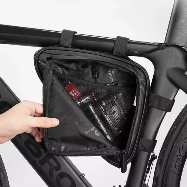 Rockbros B39-2 waterproof bicycle bag for frame - black 16