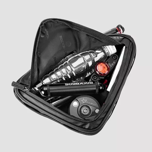 Rockbros B39-2 waterproof bicycle bag for frame - black 14