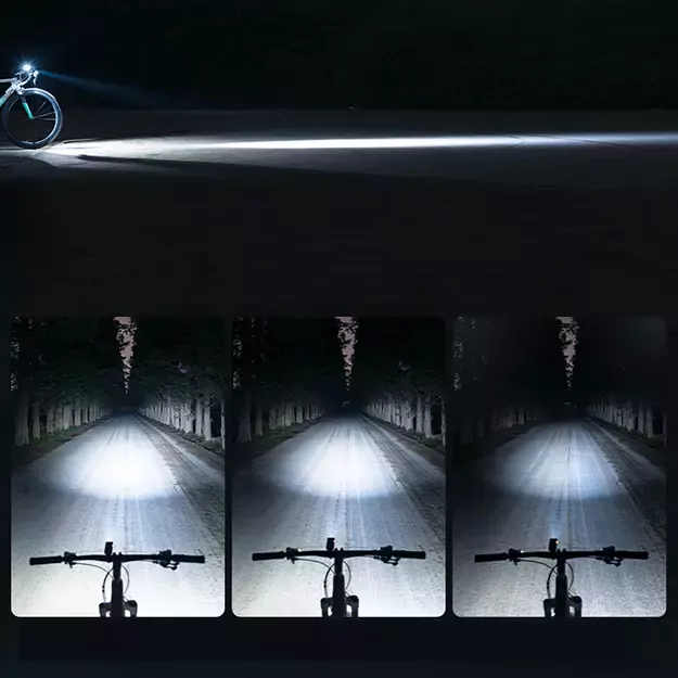 Rockbros 24310006001 front bicycle light 400 lm + micro USB cable - USB-A - black 18