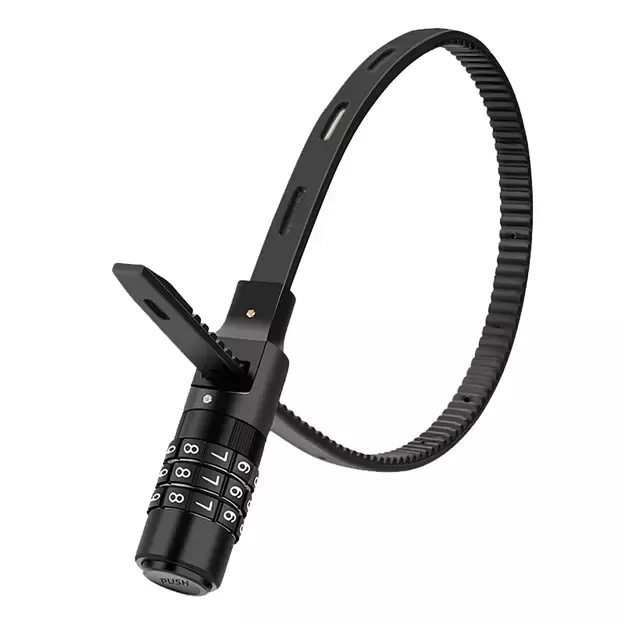 Rockbros 3240001001 bicycle lock for 0.5 m combination - black