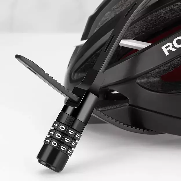 Rockbros 3240001001 bicycle lock for 0.5 m combination - black 15