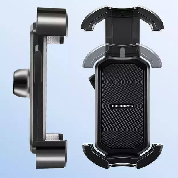 Rockbros 25210032001 Bike Phone Holder for Handlebars - Black 22