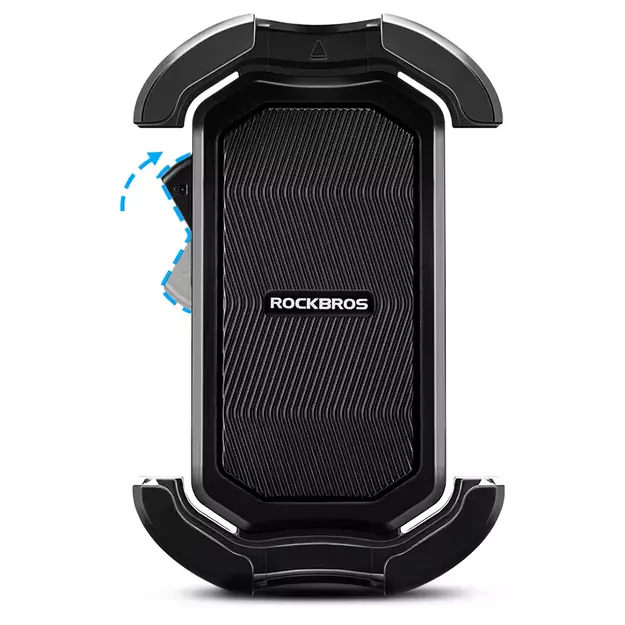 Rockbros 25210032001 Bike Phone Holder for Handlebars - Black 14