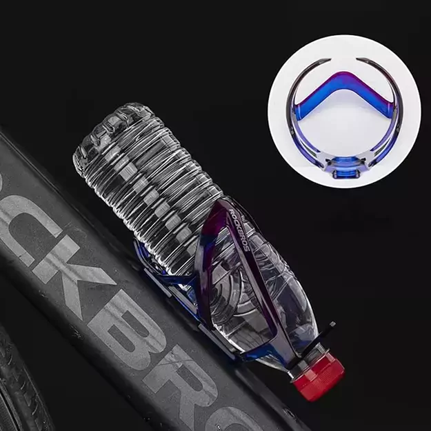 Rockbros FK338 Bike Bottle Holder - Blue and Purple 3