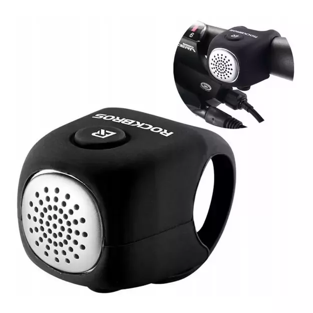 Rockbros CB1709BK electronic bicycle bell - black 6