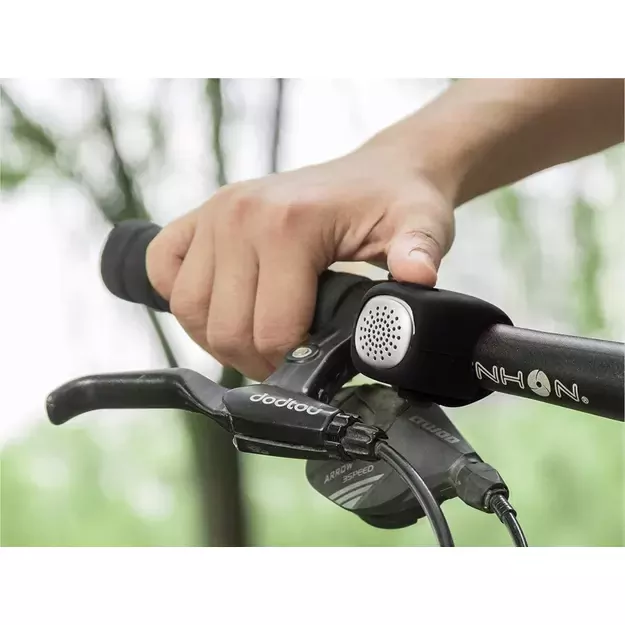 Rockbros CB1709BK electronic bicycle bell - black 2