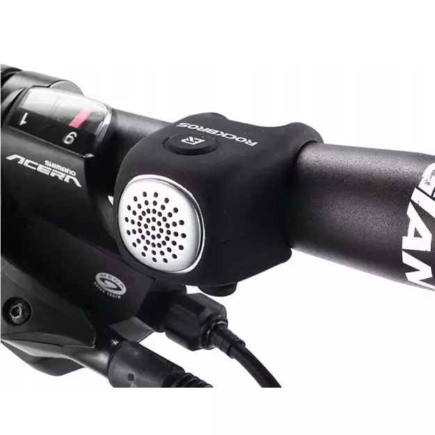 Rockbros CB1709BK electronic bicycle bell - black 4