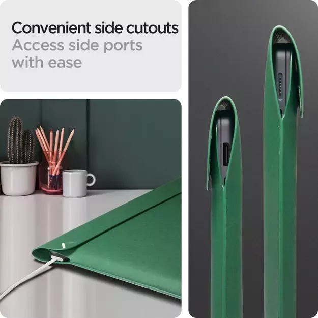 Spigen Valentinus Laptop Case 15-16&#39 &#39  - Green 11