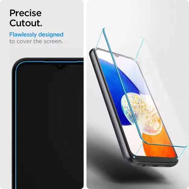 Spigen Glas.tR Slim Tempered Glass for Samsung Galaxy A15 4G / 5G / A25 5G - 2 pcs. 14