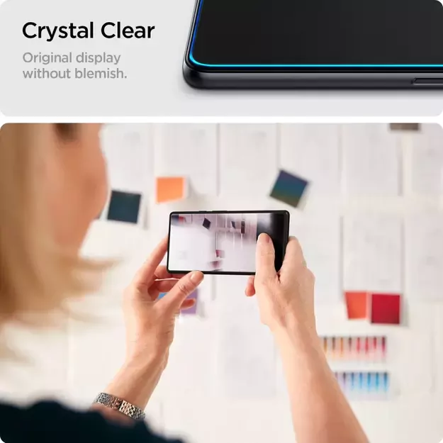 Spigen Glas.tR Slim Tempered Glass for Samsung Galaxy A15 4G / 5G / A25 5G - 2 pcs. 16