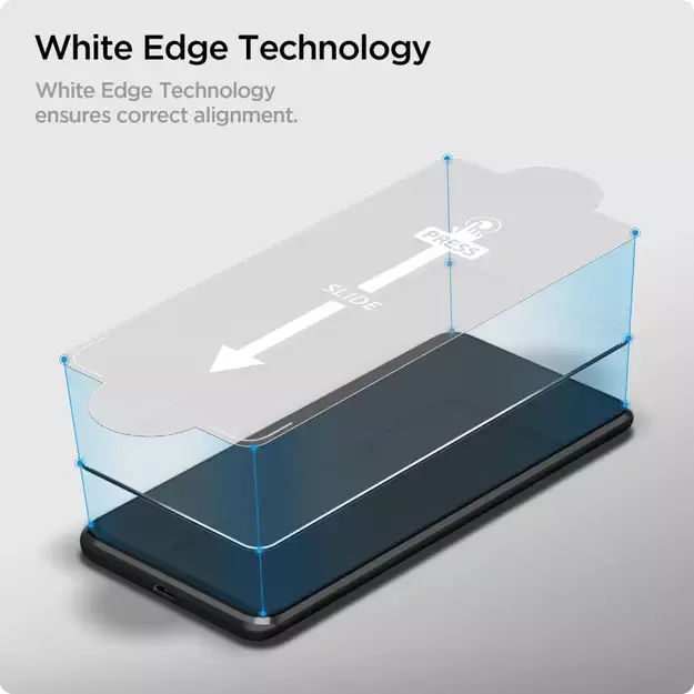 Spigen Glas.tR Slim Tempered Glass for Samsung Galaxy A15 4G / 5G / A25 5G - 2 pcs. 18