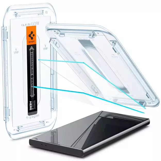 Spigen Glas.tR EZ Fit Tempered Glass for Samsung Galaxy S24 Ultra - 2 pcs. 24