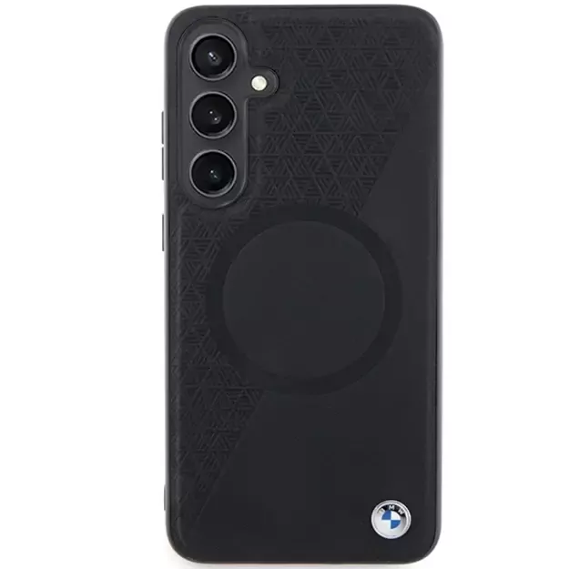 BMW BMHMS24S23RTPK S24 S921 black/black hardcase Signature Leather Half Textured &amp  Circle MagSafe 9