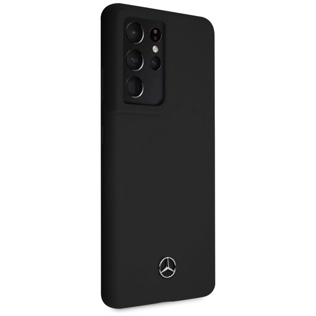 Mercedes MEHCS21LSILBK S21 Ultra G998 czarny/black hardcase Silicone Line 3