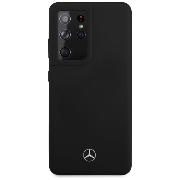 Mercedes MEHCS21LSILBK S21 Ultra G998 czarny/black hardcase Silicone Line 2