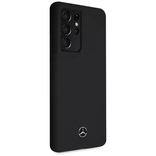 Mercedes MEHCS21LSILBK S21 Ultra G998 czarny/black hardcase Silicone Line 10
