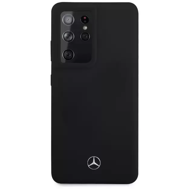 Mercedes MEHCS21LSILBK S21 Ultra G998 czarny/black hardcase Silicone Line 9