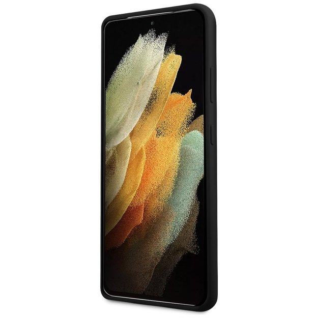 Mercedes MEHCS21LSILBK S21 Ultra G998 czarny/black hardcase Silicone Line 4