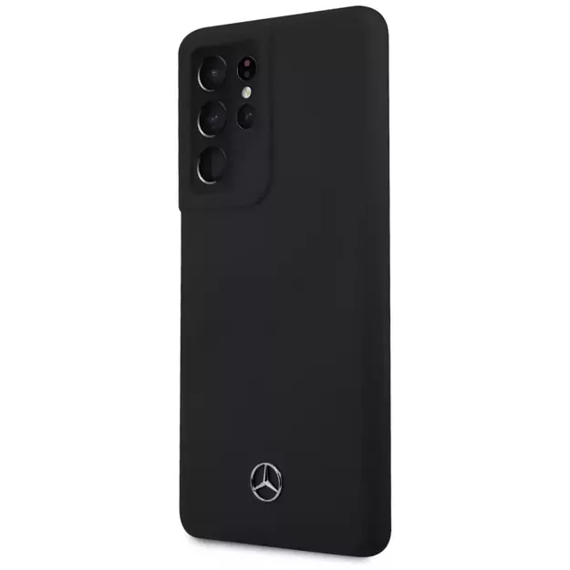Mercedes MEHCS21LSILBK S21 Ultra G998 czarny/black hardcase Silicone Line 8