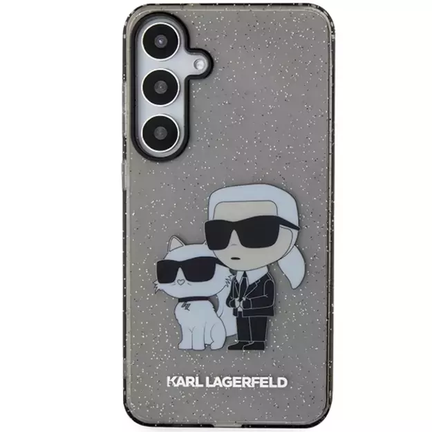 Karl Lagerfeld KLHCS24MHNKCTGK S24+ S926 black/black hardcase Glitter Karl&amp Choupette 2