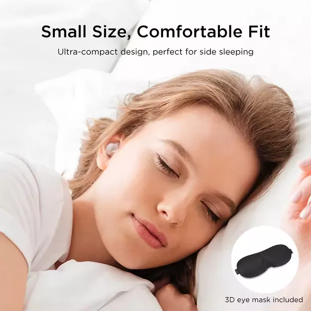 TWS Joyroom JR-TS2 Cozydots Series wireless headphones with active noise reduction, Bluetooth 5.3 - white 1