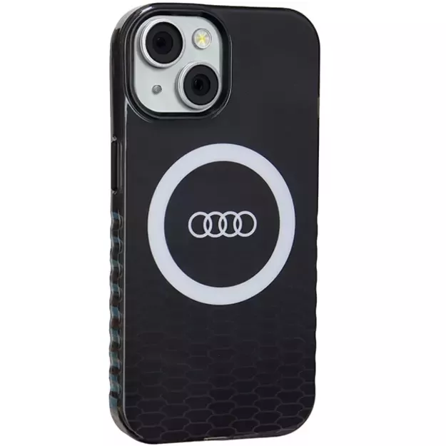Audi IML Big Logo MagSafe case for iPhone 15 / 14 / 13 - black 5