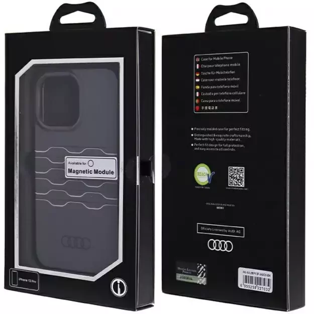 Audi IML MagSafe case for iPhone 13 Pro / 13 - black 6