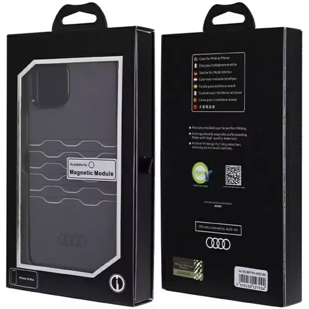 Audi IML MagSafe case for iPhone 15 Plus / 14 Plus - black 6
