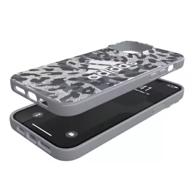 Adidas OR Snap Case Leopard iPhone 13 Pro / 13 6,1  szary/grey 47259 11