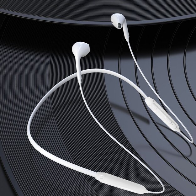 Dudao Magnetic Suction in-ear wireless Bluetooth headphones white (U5B) 11