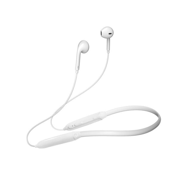 Dudao Magnetic Suction in-ear wireless Bluetooth headphones white (U5B) 15