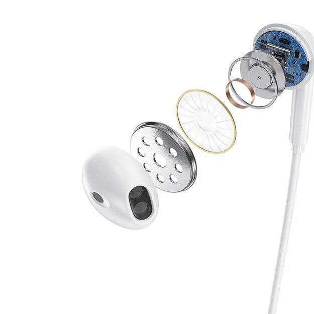 Dudao Magnetic Suction in-ear wireless Bluetooth headphones white (U5B) 13