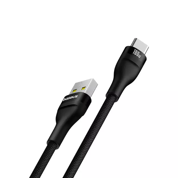 Baseus Flash 2 USB-A / USB-C cable 100W 2 m - black 1
