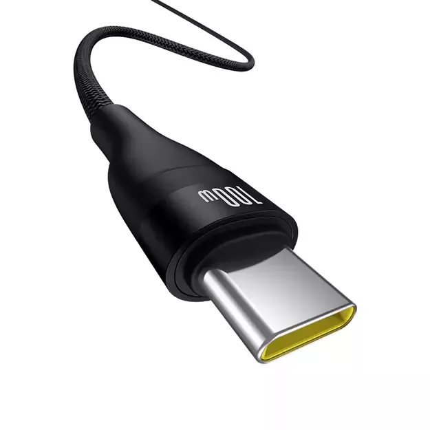 Baseus Flash 2 USB-A / USB-C cable 100W 2 m - black 3