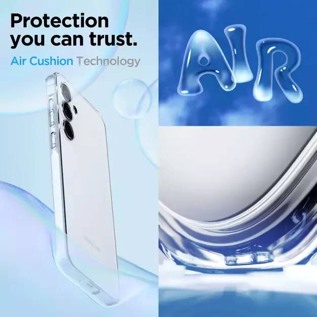 Spigen Liquid Crystal Case for Samsung Galaxy A55 5G - Transparent 31
