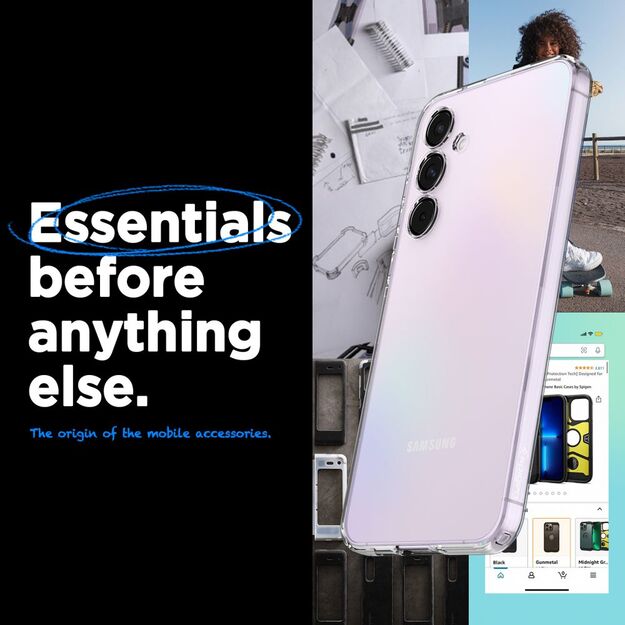 Spigen Liquid Crystal Case for Samsung Galaxy A55 5G - Transparent 6