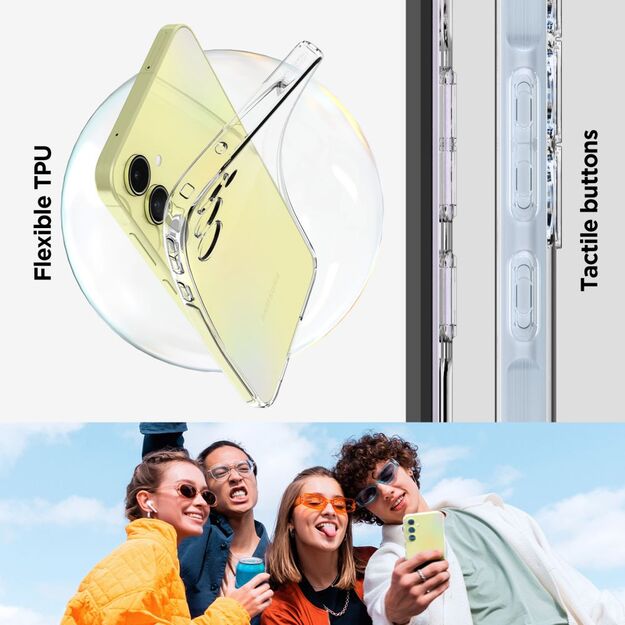 Spigen Liquid Crystal Case for Samsung Galaxy A55 5G - Transparent 11