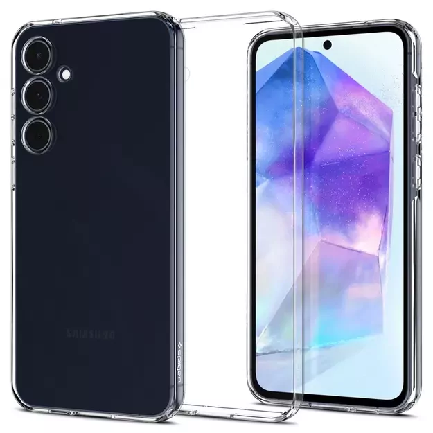 Spigen Liquid Crystal Case for Samsung Galaxy A55 5G - Transparent 14