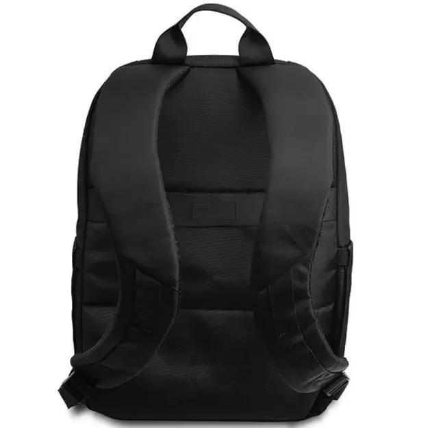 BMW Carbon &amp  Blue Stripe backpack for a 16&quot  laptop - black 2