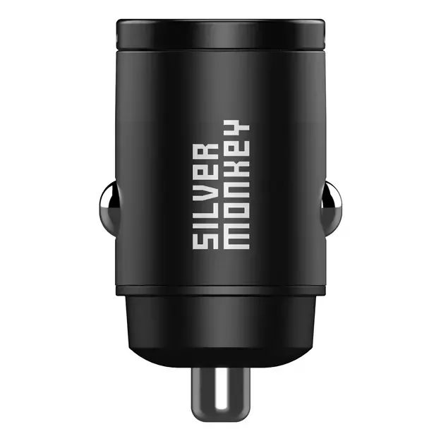 Silver Monkey PD-CPCT30-SM 30W 1x USB-C PD car charger - black 2