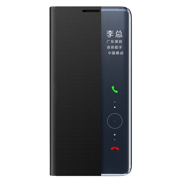 Sleep Case Bookcase Type Case with Smart Window for Xiaomi Redmi K40 Pro+ / K40 Pro / K40 / Poco F3 blue 10