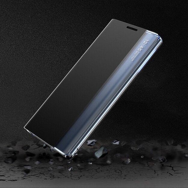 Sleep Case Bookcase Type Case with Smart Window for Xiaomi Redmi K40 Pro+ / K40 Pro / K40 / Poco F3 blue 12