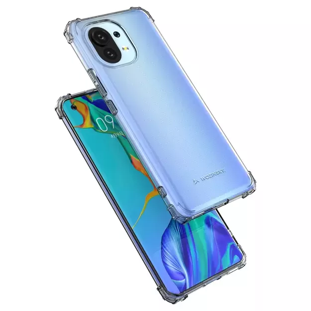 Wozinsky Anti Shock durable case with Military Grade Protection for Xiaomi Mi 11 transparent 7
