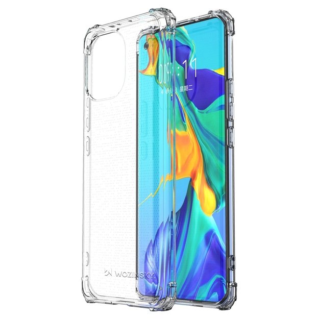 Wozinsky Anti Shock durable case with Military Grade Protection for Xiaomi Mi 11 transparent 14
