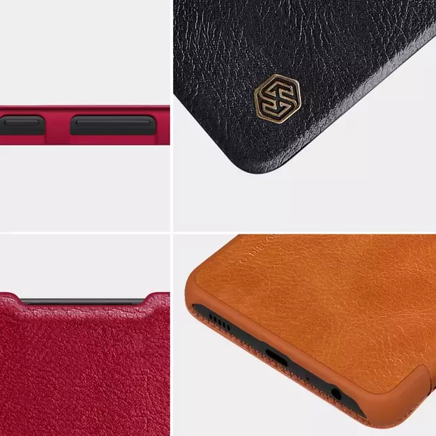 Nillkin Qin leather holster case for Samsung Galaxy A72 4G black 20