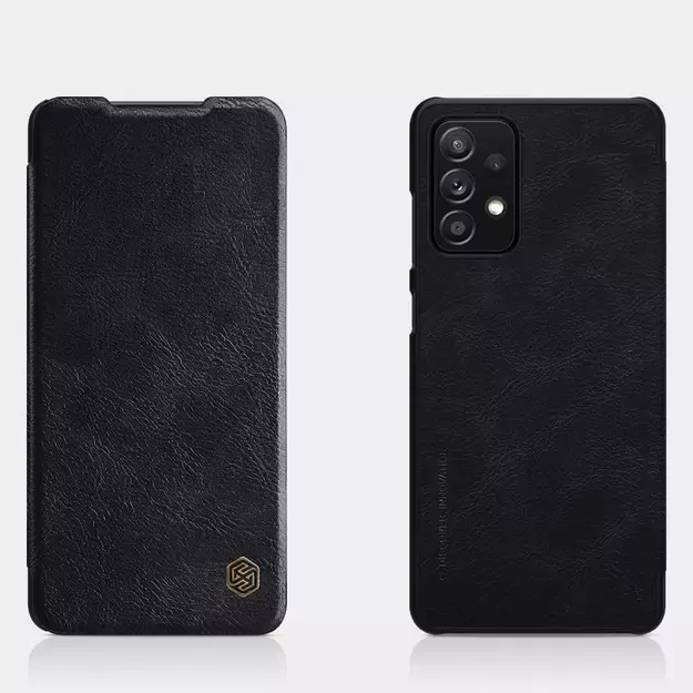 Nillkin Qin leather holster case for Samsung Galaxy A72 4G black 8