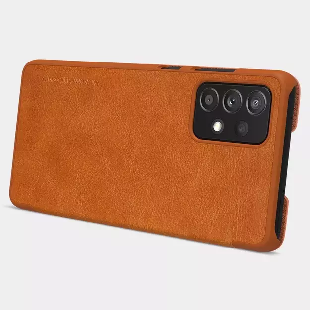 Nillkin Qin leather holster case for Samsung Galaxy A72 4G black 18