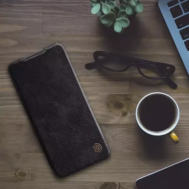 Nillkin Qin leather holster case for Samsung Galaxy A72 4G black 24